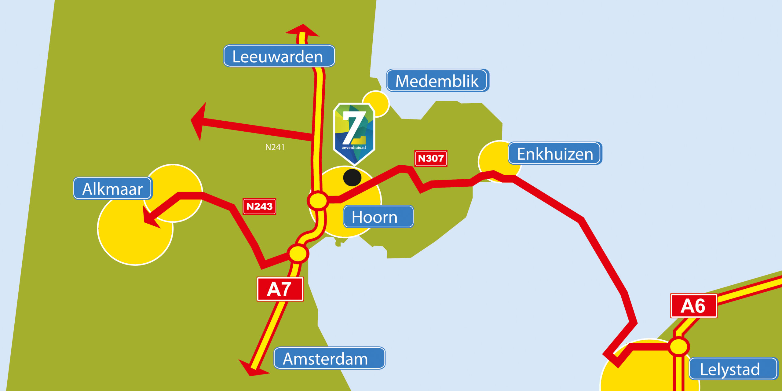 Location Hoorn Zevenhuis near Amsterdam Location Zevenhuis