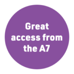 benefit 4 Great access from the A7