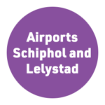Airports Schiphol and Lelystad