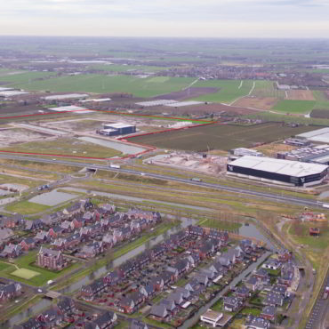 Bedrijventerrein Zevenhuis luchtfoto januari 2020