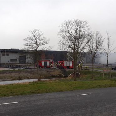 Brand bij Moso Bamboo