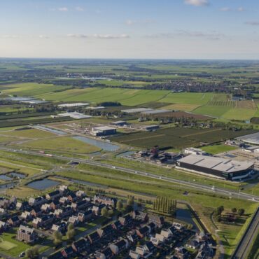 Bedrijventerrein Zevenhuis luchtfoto oktober 2020
